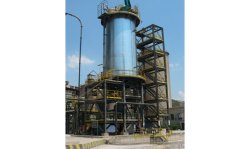 New sewage sludge silo at Titan Cement's Thessaloniki plant in Greece.