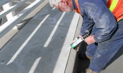 Figure 4:  E-Crete 55MPa concrete panels in Port Melbourne, Victoria, Australia